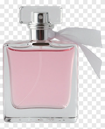 Perfume Bottle With Pink Liquid PNG