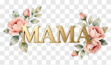Floral Mama Decoration PNG