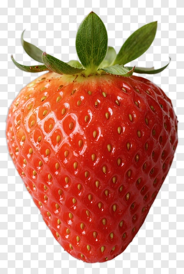 Fresh Red Strawberry PNG