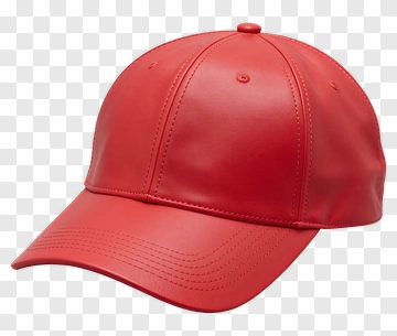 Red Baseball Cap PNG