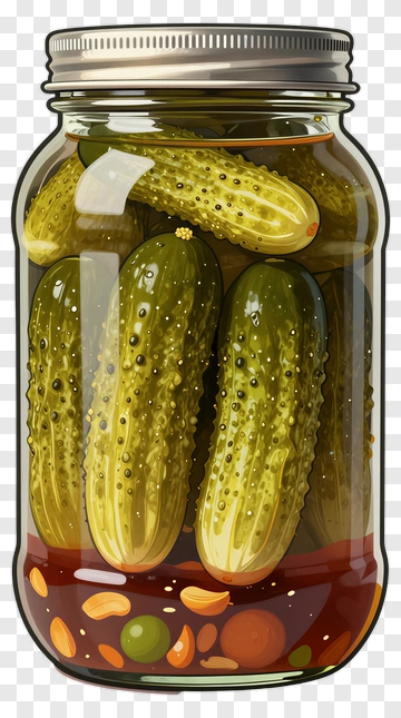 Jar Of Pickles PNG