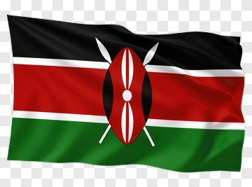Kenyan Flag PNG