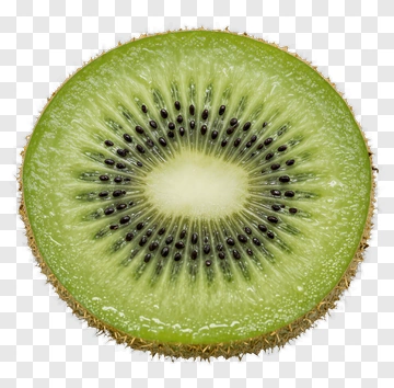 Sliced Kiwi Fruit PNG