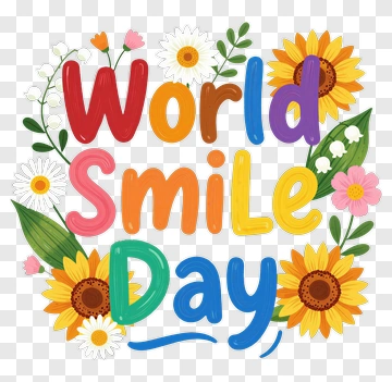 World Smile Day Celebration Artwork PNG
