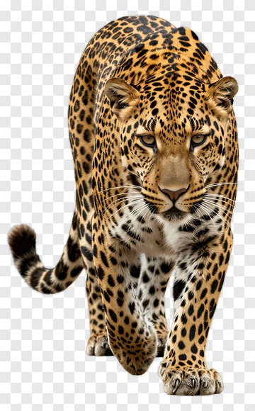 Leopard Walking PNG