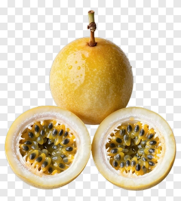 Yellow Melon With Sliced Pieces PNG
