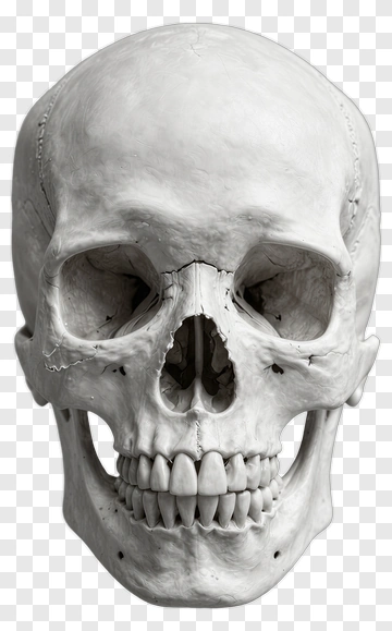 Human Skull Model PNG
