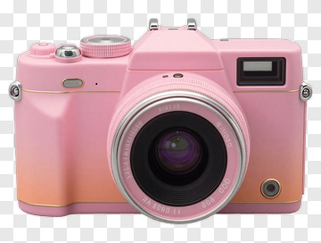 Pink Camera PNG