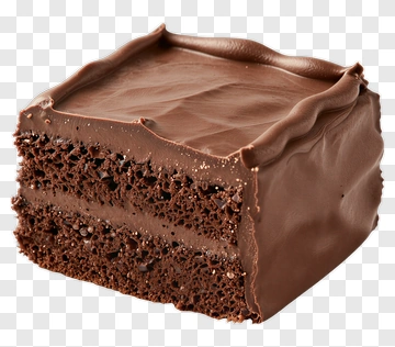 Chocolate Cake Slice PNG