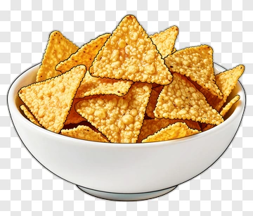 Bowl Of Tortilla Chips PNG