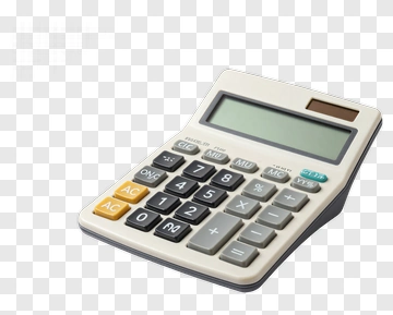Calculator With Numeric Keypad PNG