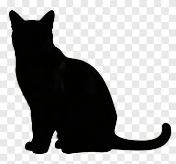 Silhouette Cat PNG