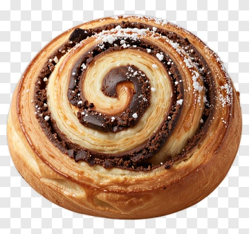 Chocolate Cinnamon Roll PNG