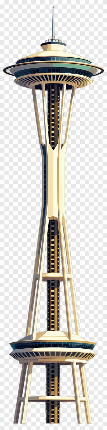 Seattle Space Needle PNG