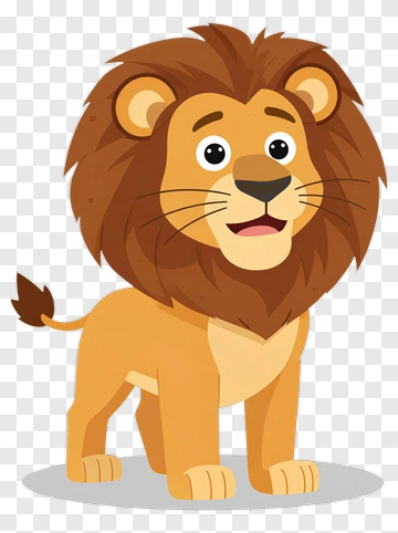 Cartoon Lion PNG