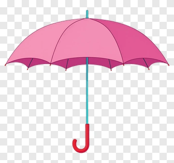 Pink Umbrella PNG