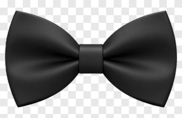 Black Bow Tie PNG
