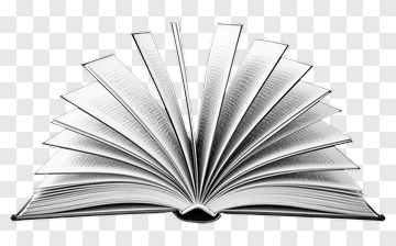 Open Book With Pages Fanned Out PNG