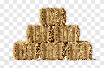 Stack Of Hay Bales PNG