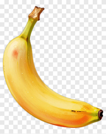 Yellow Banana PNG