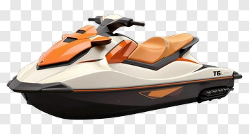 3D Jet Ski PNG