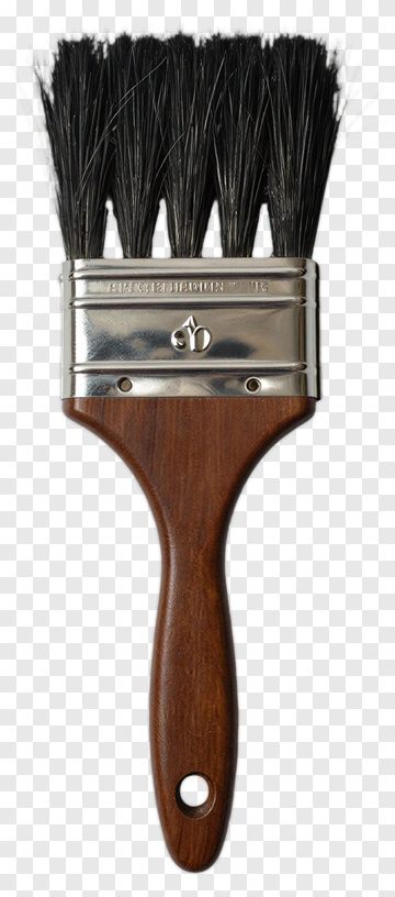 Paint Brush With Wooden Handle PNG