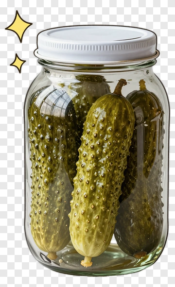 Jar Of Pickles PNG