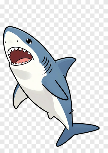 Cartoon Shark PNG