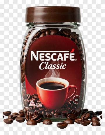 Nescafé Classic Instant Coffee Jar PNG