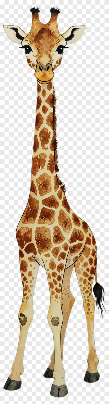 Cartoon Giraffe PNG