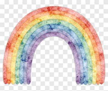 Watercolor Rainbow PNG