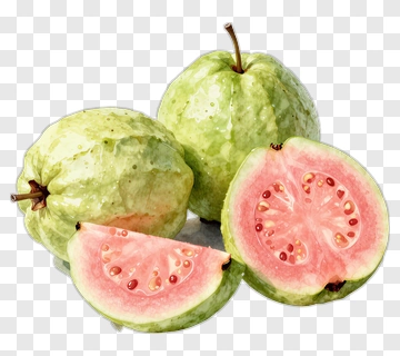 Fresh Guava And Sliced Fruit PNG