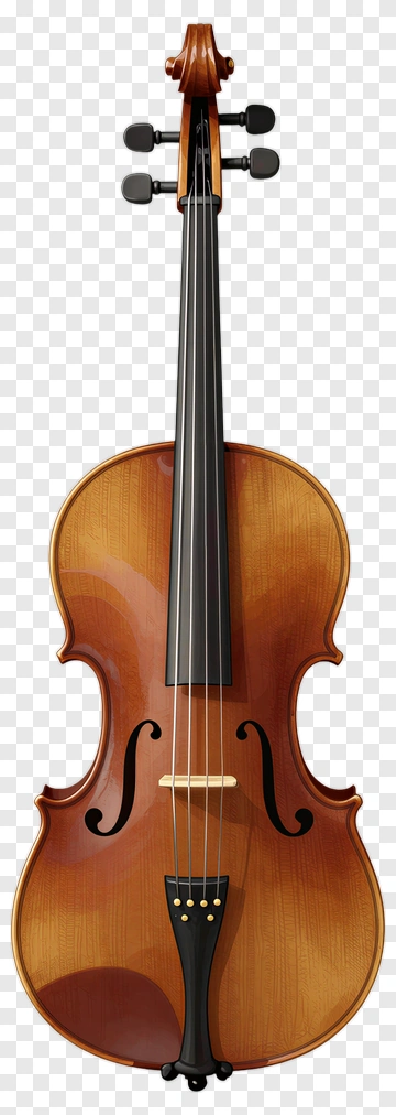 Realistic Violin PNG