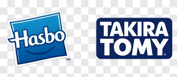 Hasbro And Takira Tomy Logos PNG
