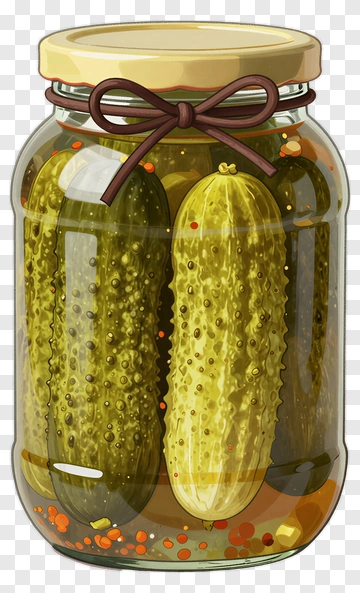 Jar Of Pickles PNG