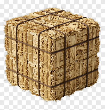 Straw Bale PNG