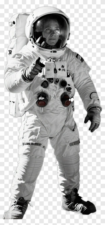 Astronaut In Space Suit PNG