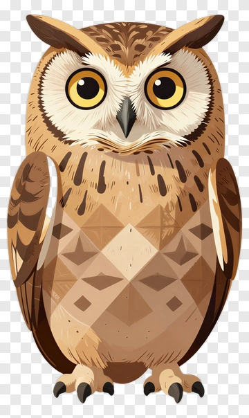 Cartoon Owl PNG