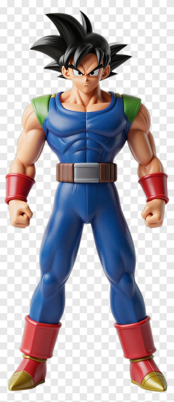 Fictional Character In Blue Superhero Costume PNG