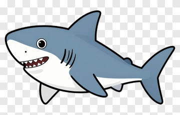 Cartoon Shark PNG