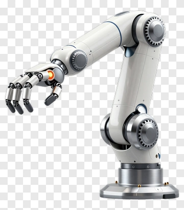 Robotic Arm With Gripper PNG