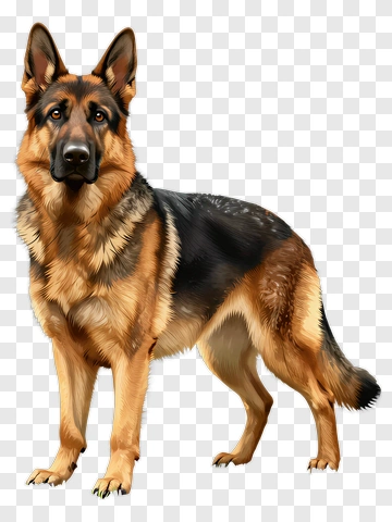 German Shepherd Dog PNG