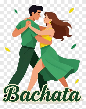 Couple Dancing Bachata PNG