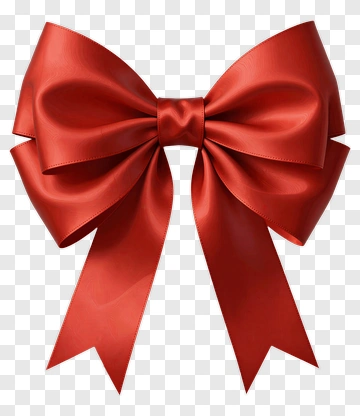 Red Bow PNG