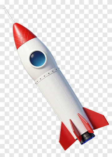 Cartoon Rocket PNG