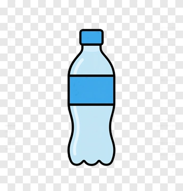 Cartoon Water Bottle PNG