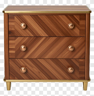 Wooden Chest Of Drawers PNG