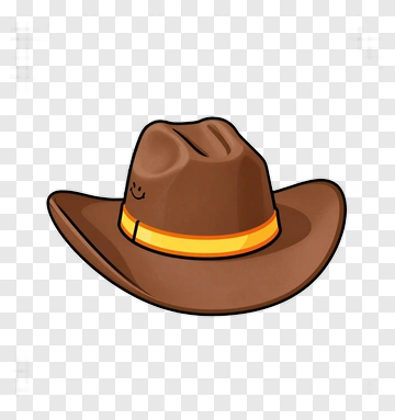 Cartoon Cowboy Hat PNG