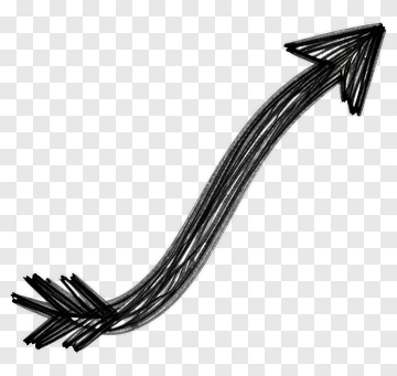 Curved Arrow Graphic PNG