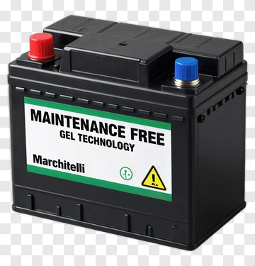 Maintenance Free Gel Battery PNG